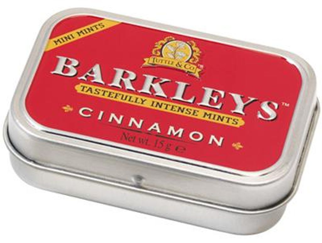 Barkleys Mints cinnamon sugarfree (15 gr) Productafbeelding 