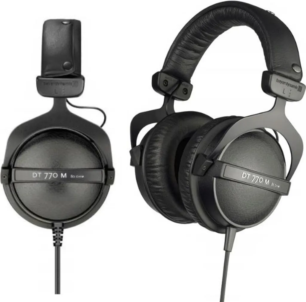 Casque Beyerdynamic DT 770 M isolation phonique 35 dBA studio noir - 7