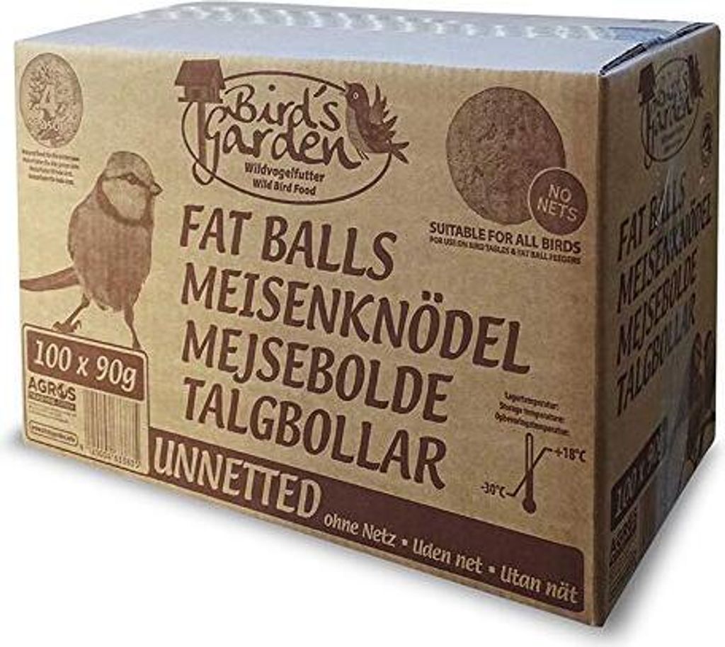 100 Stück ohne Netz Meisenknödel Marke Birds Garden Produktbild 2