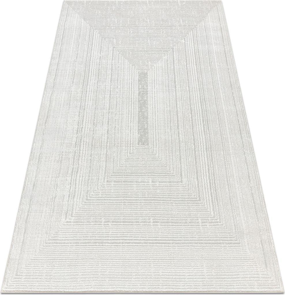Teppich BALANCE 8788 Sahne - Geometrisch, strukturell, glamour beige 180x270 cm