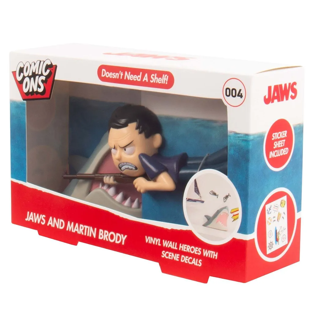 Figurines Fizz JAWS & Martin Brody pour Diorama Cinéma et Décoration