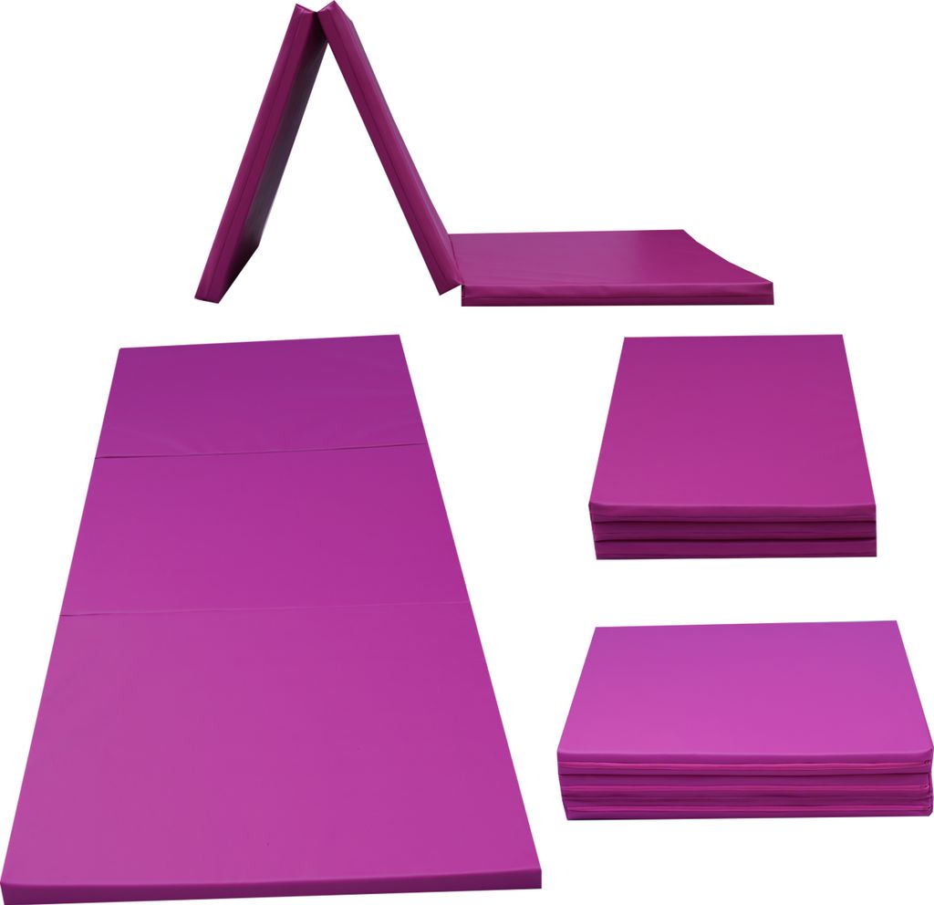 Matelas de gymnastique 195x85 violet Image du produit 