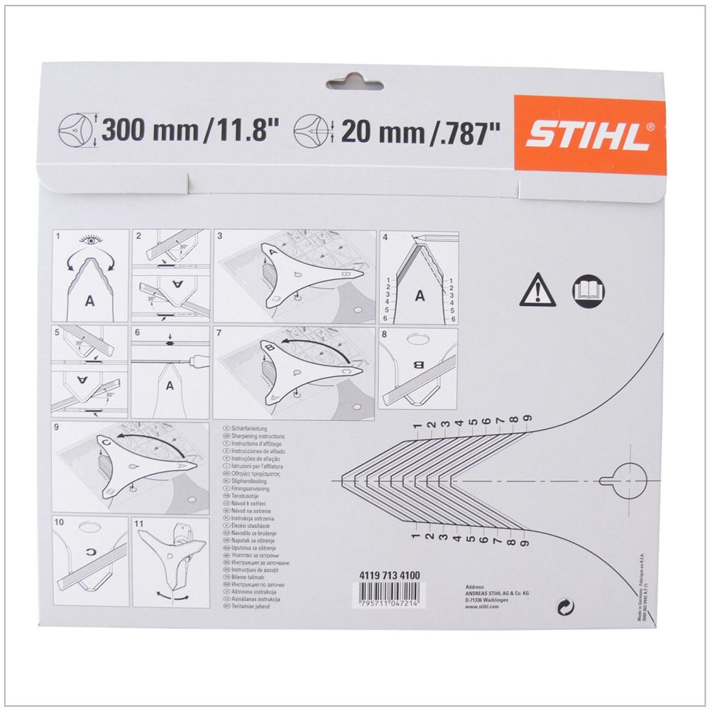 Stihl 41197134100 Gestrüppschneider/Freischneider-Zubehör Produktbild 10