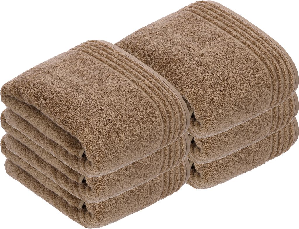 6er Pack Badetuch Vienna Style Supersoft von der Marke Vossen 100 x 150 cm