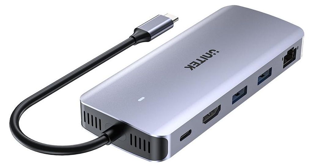 Unitek UNITEK ACTIVE HUB USB-C 10GBPS M.2 HDMI PD 100W