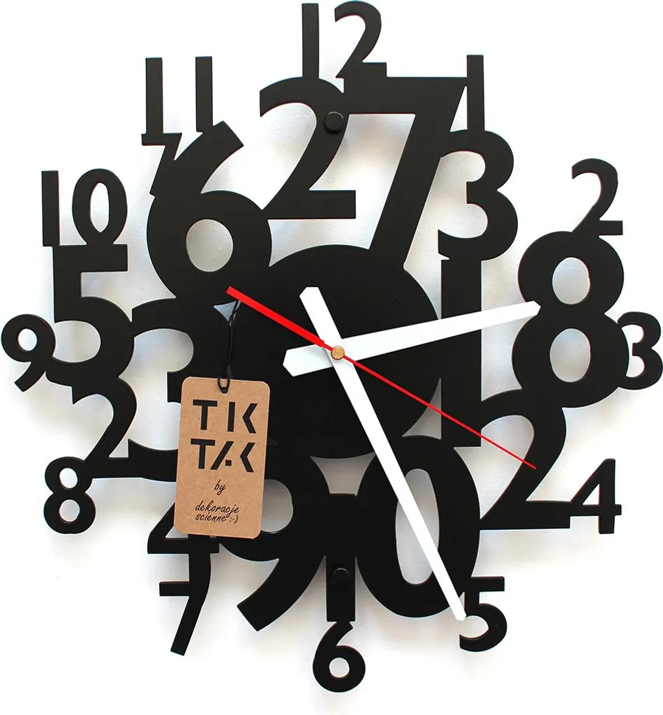 Orologio da parete Decorizzly® con numeri