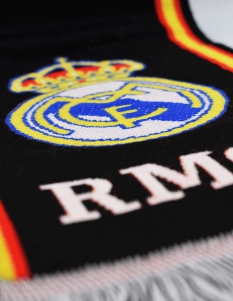 Écharpe Real Madrid Officielle Nº45 - 140 X 20 Cm, Tissée, Licence Officielle - Pour Supporters - 3