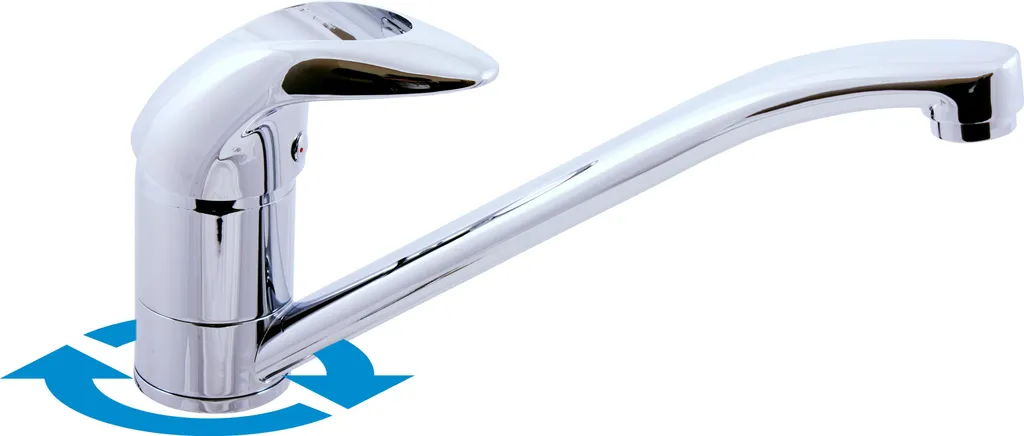 Miscelatore per lavello VLTAVA, Colore: cromo, Dimensioni: 3/8'' (V105.0)