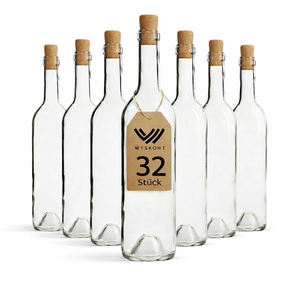 Bouteille de vin 750 ml Bordeaux 24 pièces, Blanc Bouteille Image du produit 