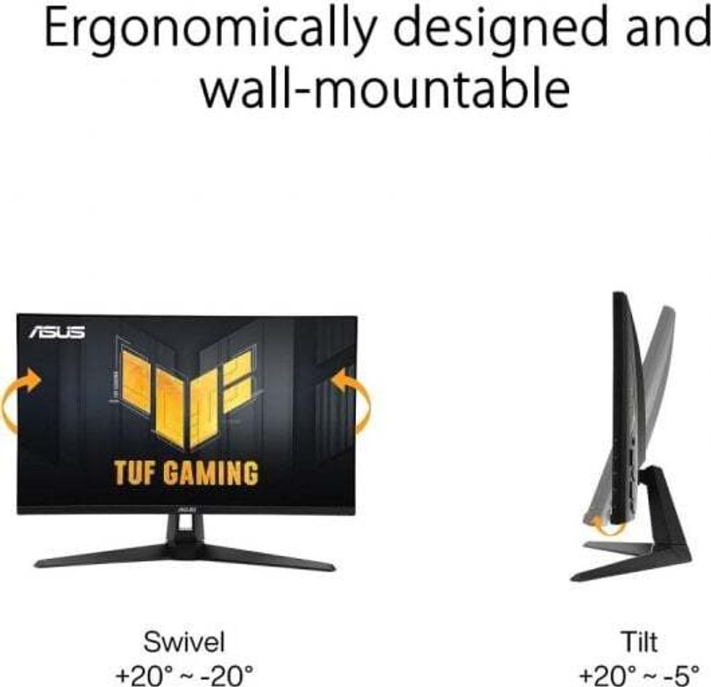 ASUS TUF Gaming VG27AQ3A 68.5cm (16:9) WQHD HDMI DP Produktbild 18
