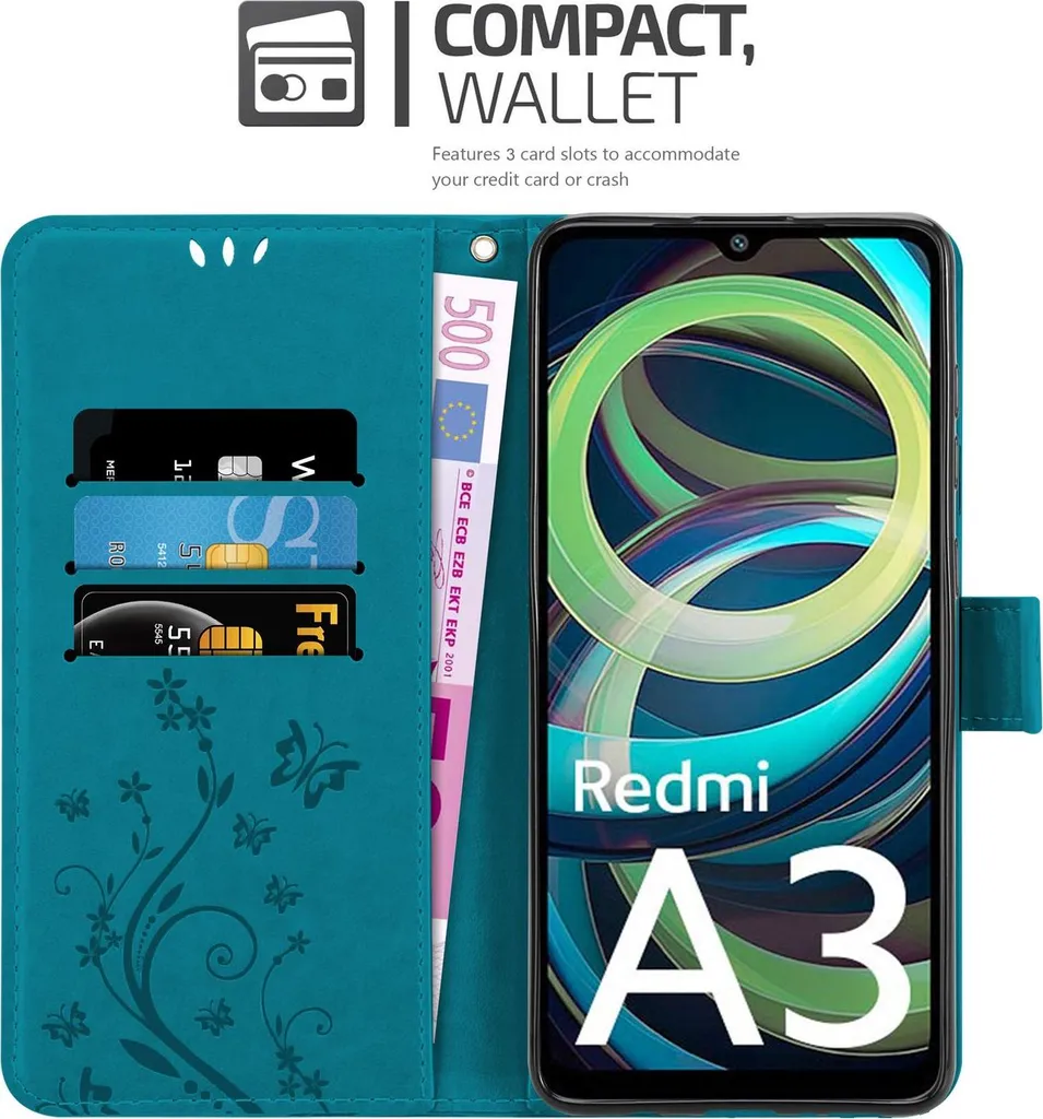 Cadorabo Custodia per Xiaomi RedMi 8A Book Cover (Xiaomi