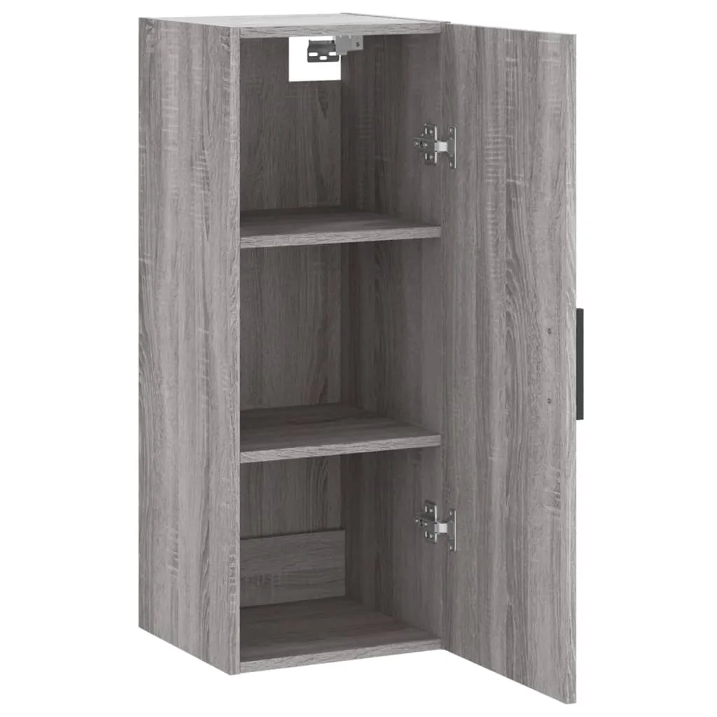 Rangement mural Gris Sonoma 90 cm - Dites adieu au désordre au sol - 6
