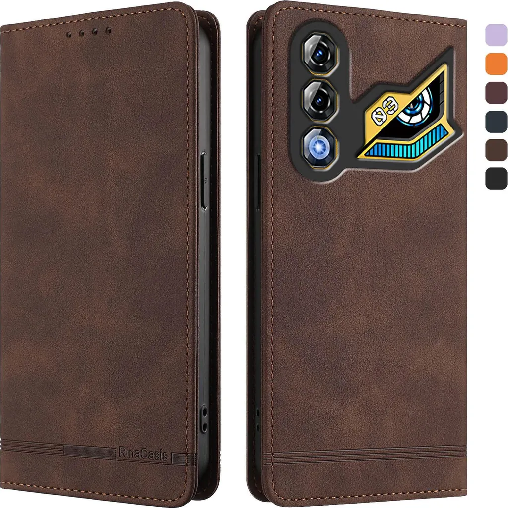 ZTE nubia Neo 3 GT Cover Marrone - Protettiva, Pratica, Onesta