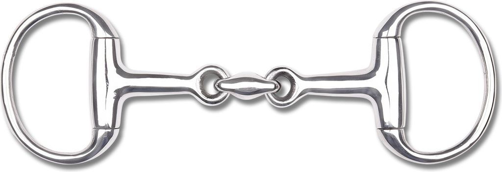 Waldhausen Doppelt Gebrochenes Olivenkopfgebiss Aus Edelstahl 6 Cm 13 Mm Silber 11.5 cm Silber 11.5 cm