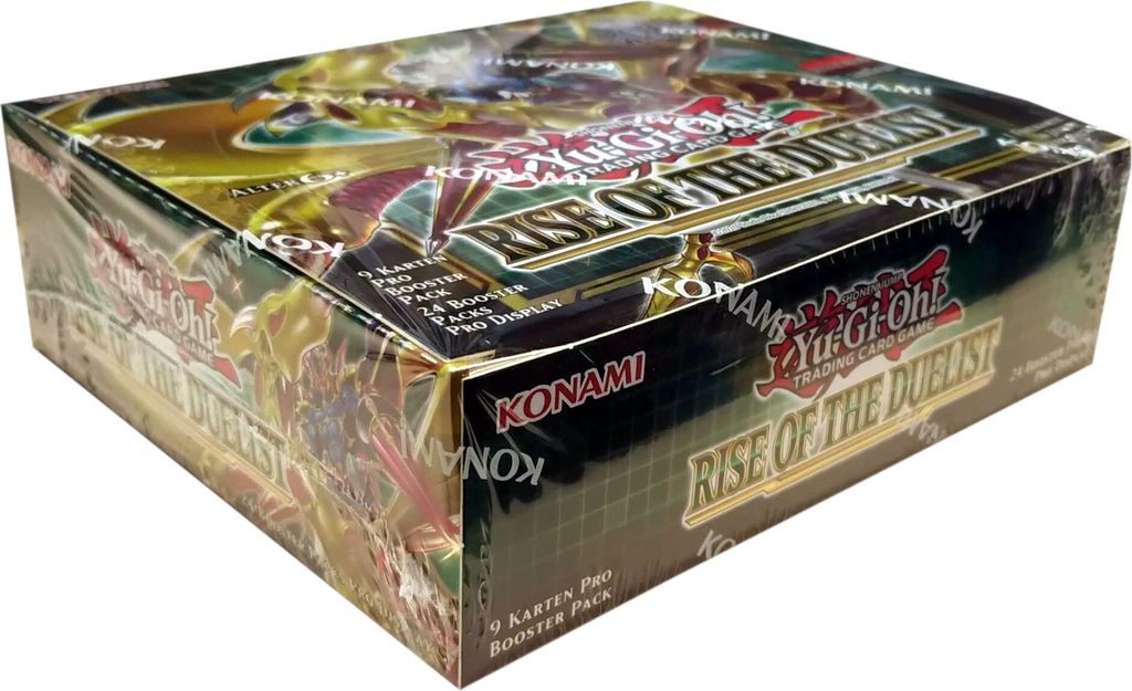 Yu-Gi-Oh! Rise of the Duelist Booster Pack deutsch 1.Auflage, Menge:1x sealed box (24 Packs)