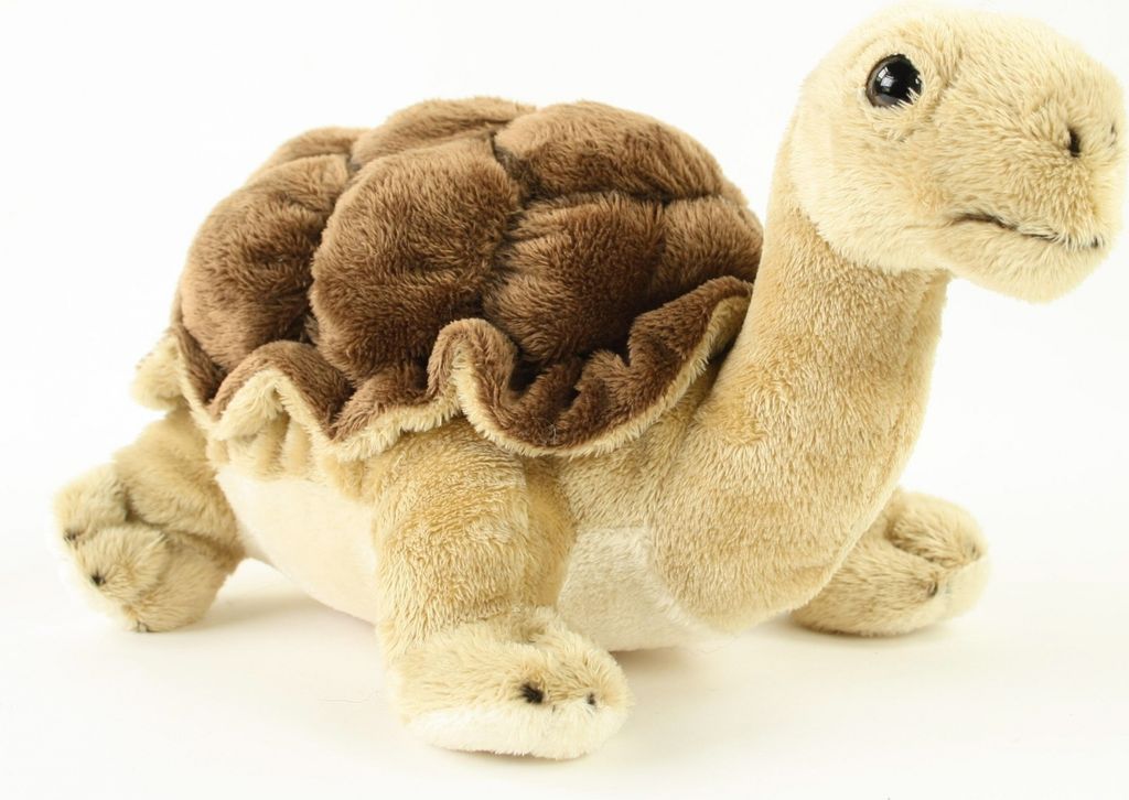 Schildkröte 28 cm braun Kuscheltier Landschildkröte Uni-Toys