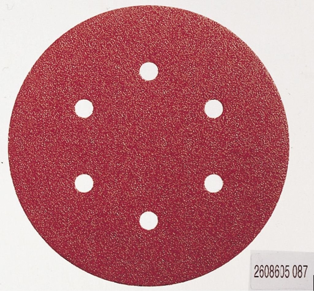 Foglio abrasivo C430, 150 mm, 240, 6 fori, velcro, Immagine del prodotto 
