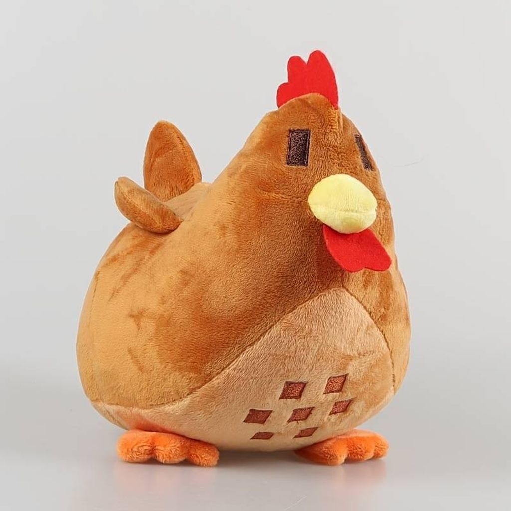 Plüschtier Hahn – 16 Cm, Weich & Kuschelig – Waschbar Bis 30°C – Perfektes Kuscheltier Für Kinder