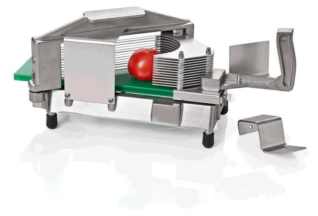 2x WAS Germany Tomatenschneider Aluguss Aluminium 47 x 18 x 20 cm