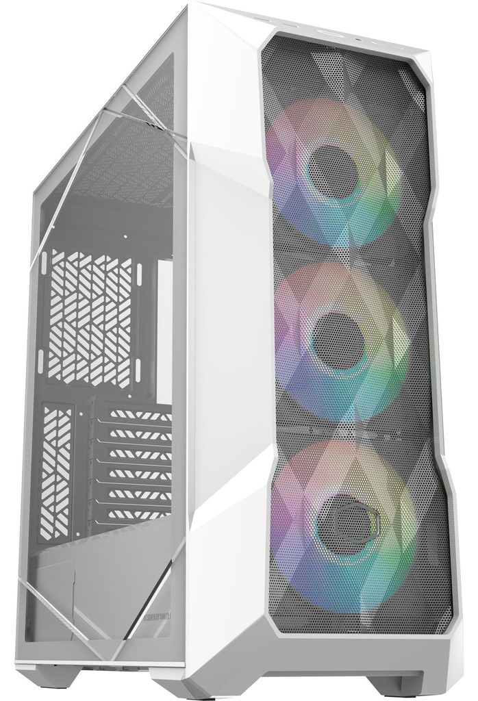CoolerMaster Geh MasterBox TD500 ARGB V2 Blanc Image du produit 