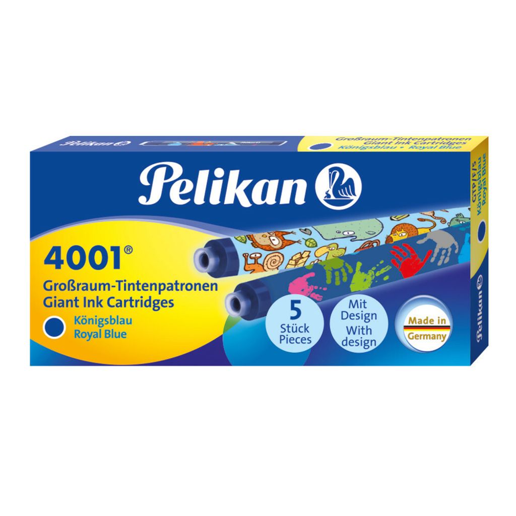 Pelikan® 338236 Cartuccia d'inchiostro 4001® GTP/5, blu Immagine del prodotto 