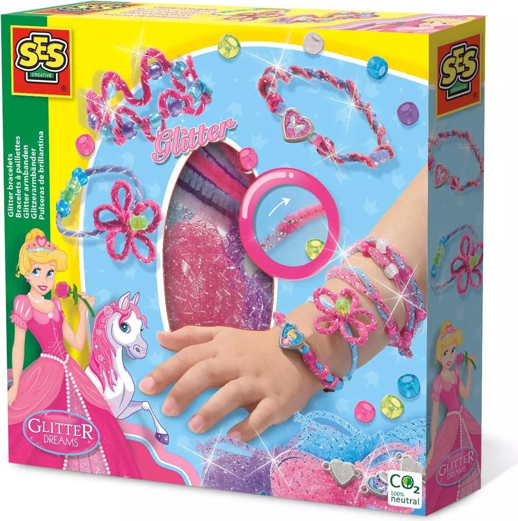 Herstellung von Glitzerarmbändern Produktbild 