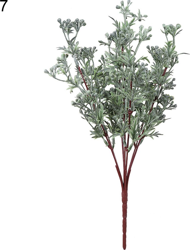 1 Bouquet attraktive realistische falsche Blume Zartes DIY Pastoral PVC Künstliche Blumen für Zuhause-7