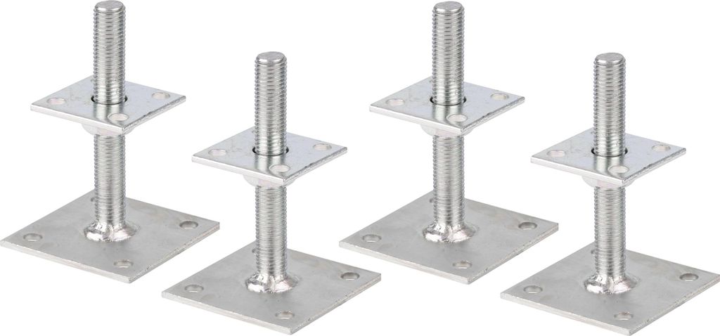 Support de poteau Alberts 4 x I, réglable en hauteur de 30 Image du produit 