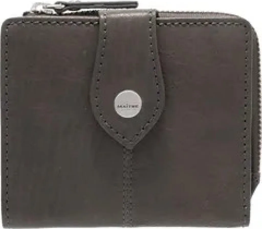 Mini Portafoglio Donna Maître Lemberg Alberta SH6F Grigio Scuro