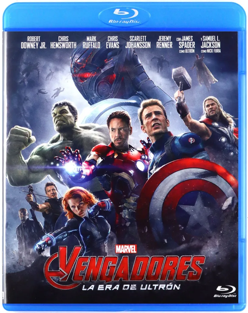 Avengers L'âge d'Ultron Blu-ray - Parfait pour soirée Home Cinéma Marvel