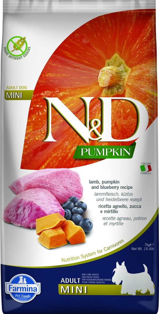 Farmina Pet Food N&D Pumpkin, Adult, Klein (5-10 kg), Produktbild 