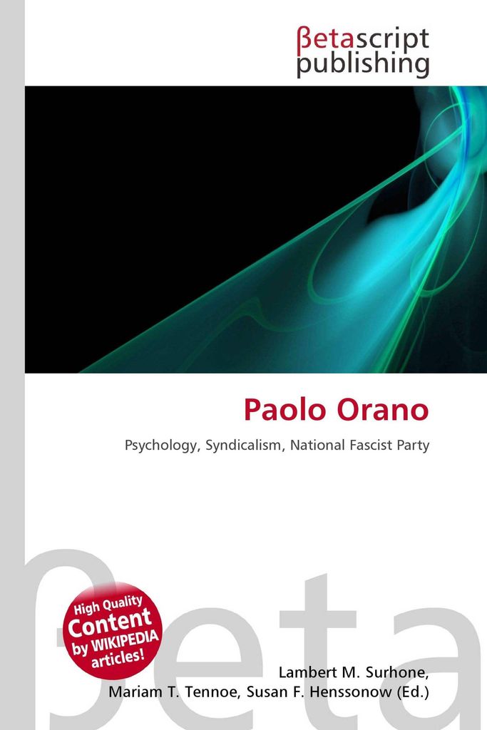 Paolo Orano