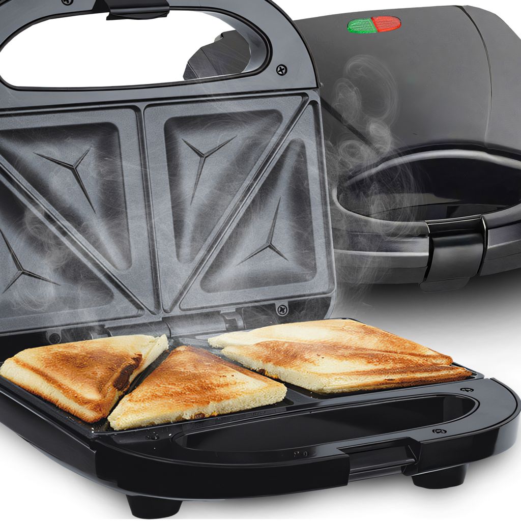 Sandwichmaker 750W, Sandwichtoaster für 2 Toasts, Produktbild 3