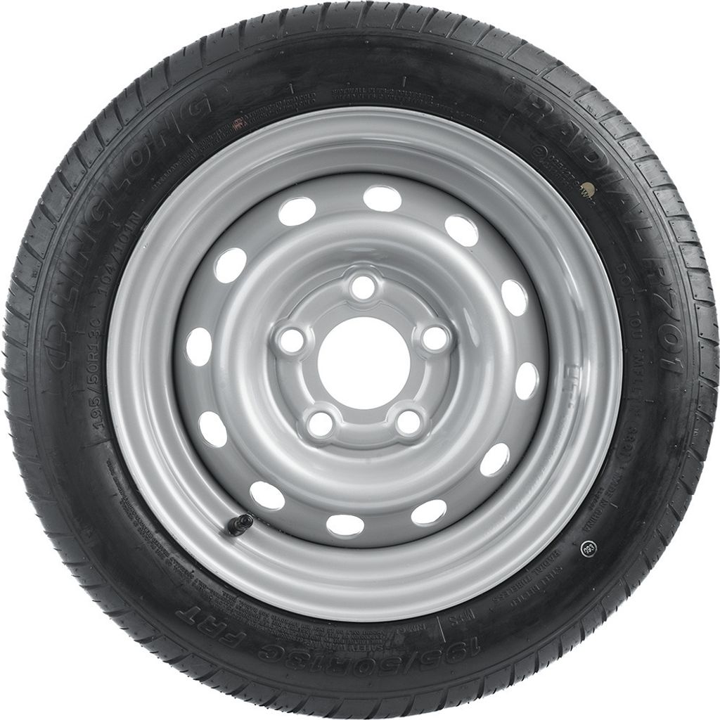 Komplettrad 195/50R 13C 900 kg UNITRAILER, Lochkreis 5x112 Produktbild 