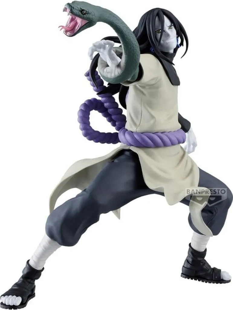 Statue Manga Orochimaru Vibration Stars Banpresto Naruto 15cm