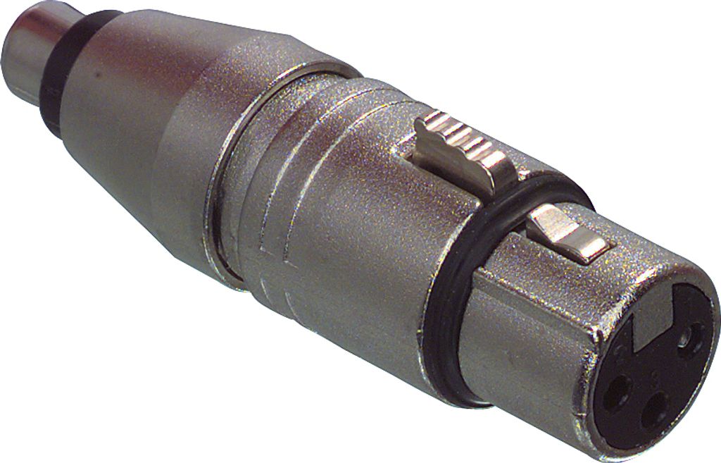Neutrik Adapter NA2FPMF 3pol. XLR-Kupplung - Cinch-Kupplung NTR-NA2FPMF