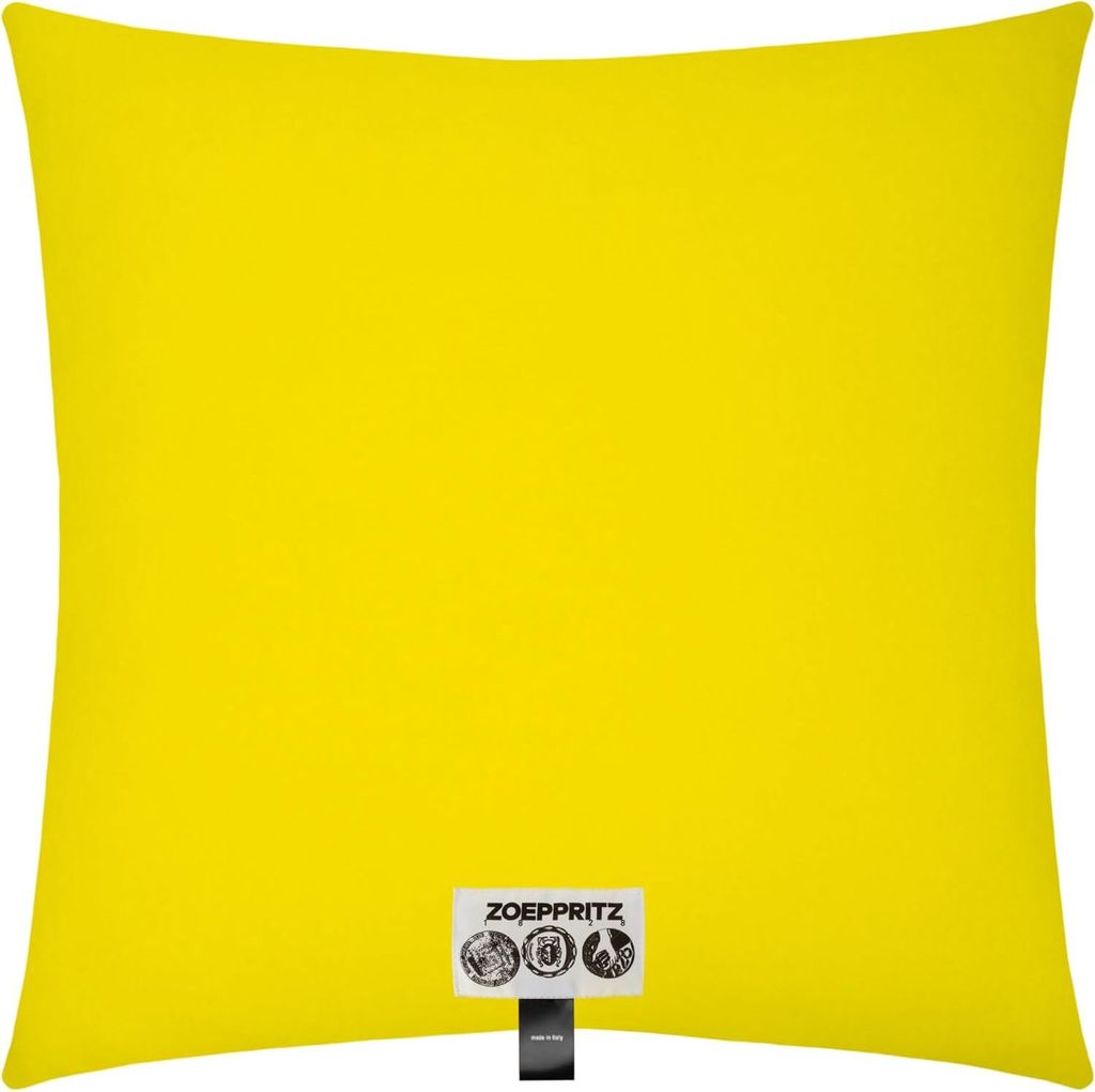 Zoeppritz Kissenhülle Soft-Fleece Farbe yellow Größe 50x50 Produktbild 