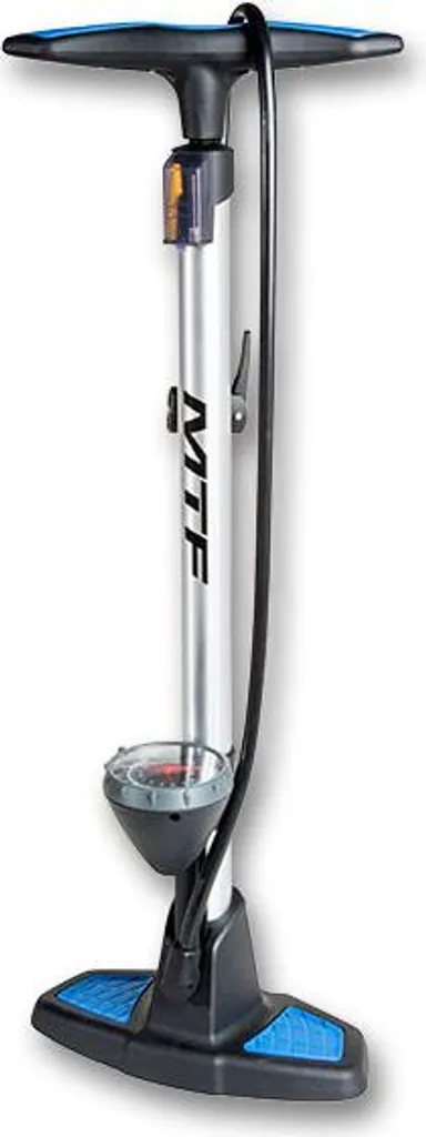 IceToolz A351 VeloClub Mini pompe à pied alu haute pression vélo