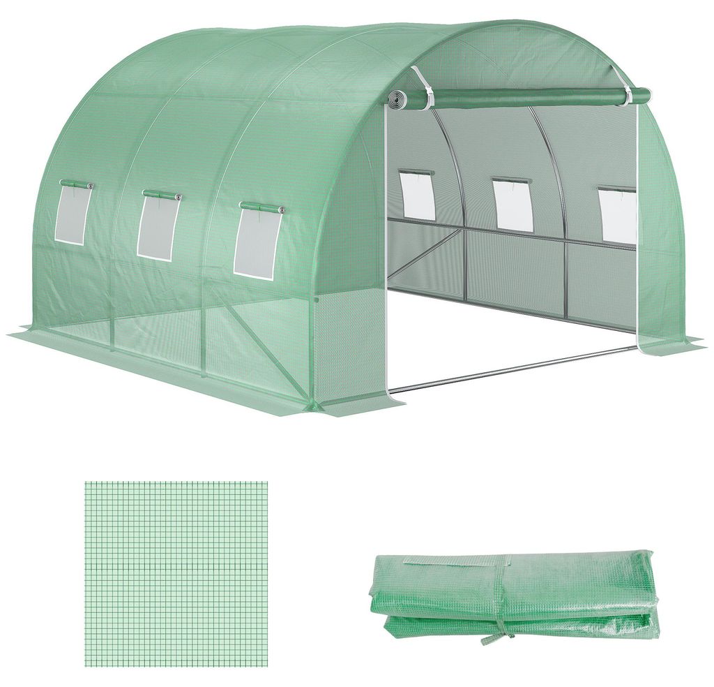 Outsunny Ersatzfolie Ersatzabdeckung 300 x 300 x 200 cm mit Produktbild 