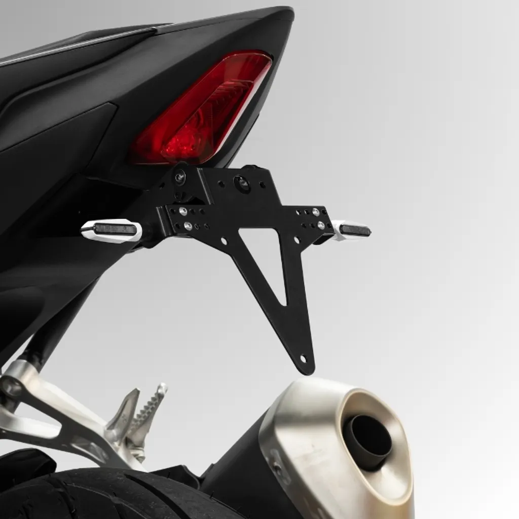 Support de plaque court KZH rigide en alu pour CB1000 Hornet 2025