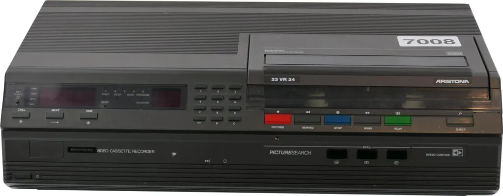 Magnétoscope Video2000 Aristona VCC pour Lire Bande Illisible