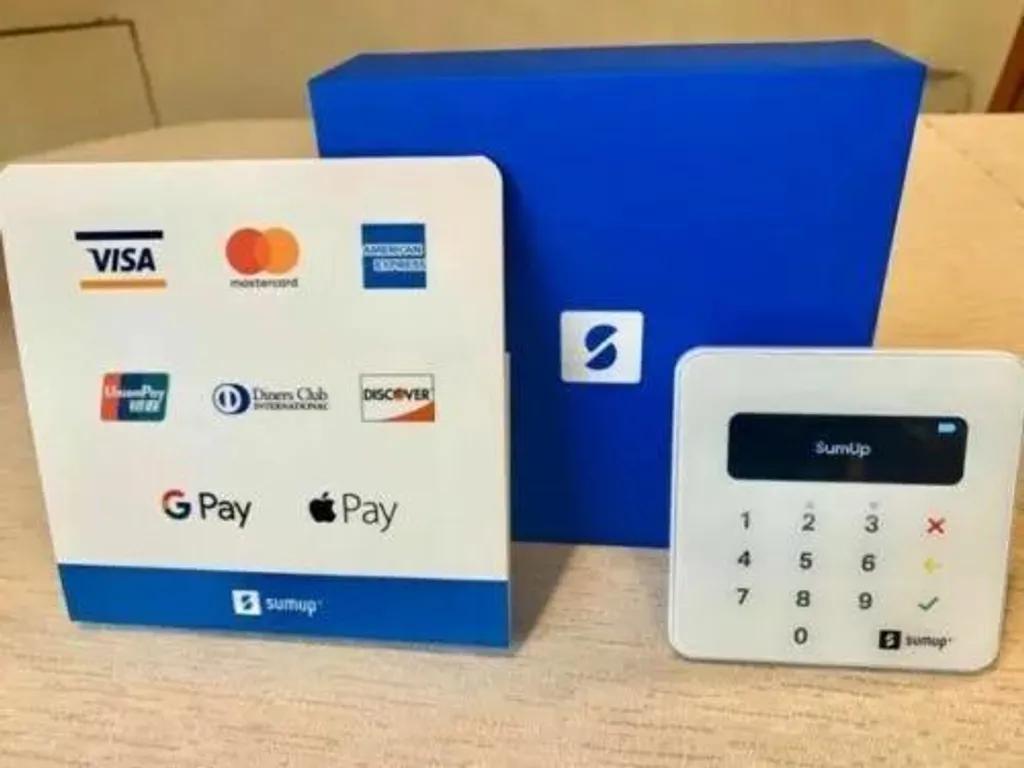 SumUp Air Terminal de Paiement Bluetooth Sans Contact NFC 809600101