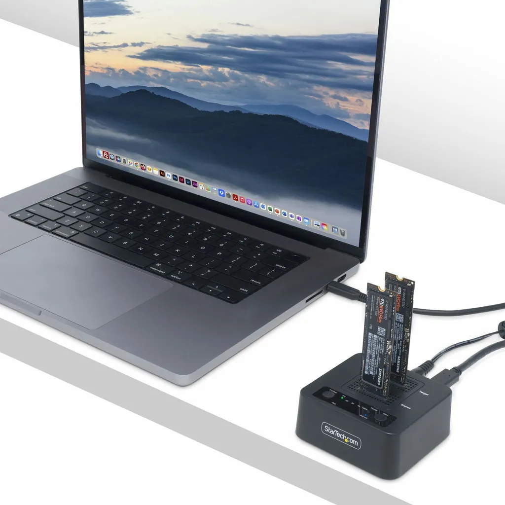 Solution de Migration SSD M.2 NVMe - Duplicateur 1:1 pour Clonage Disque - 8