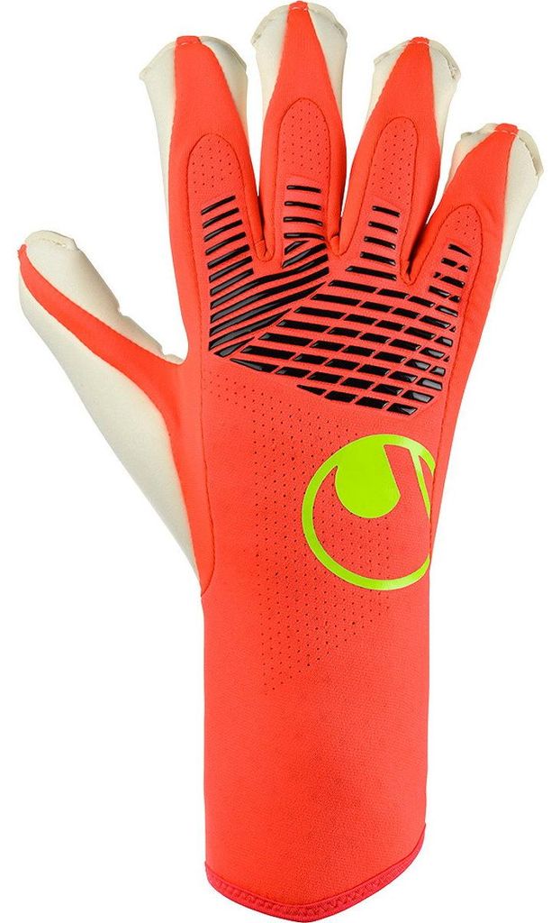 Uhlsport Fm Absolutgrip Hybrid Torwarthandschuhe - Neonrot Produktbild 