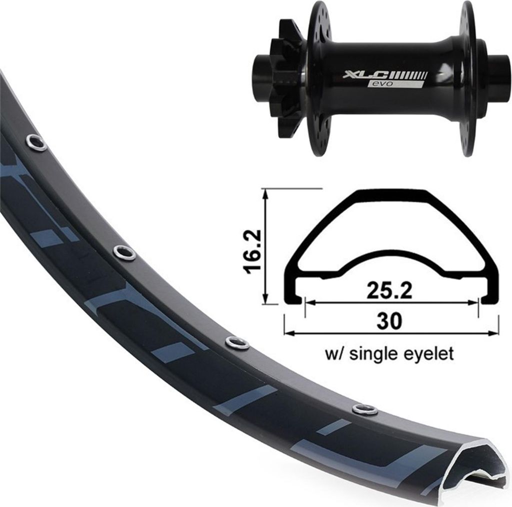 XLC V-Rad 29" FW-A02 6-Loch..szTA 15 110mm