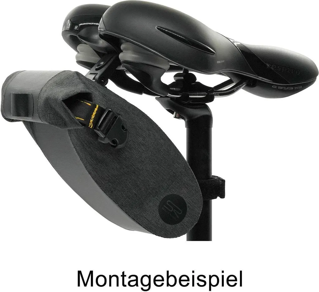 Sacoche Selle Royal 2L à Clip : Fixation Stable et Sonnette de Vélo - 3