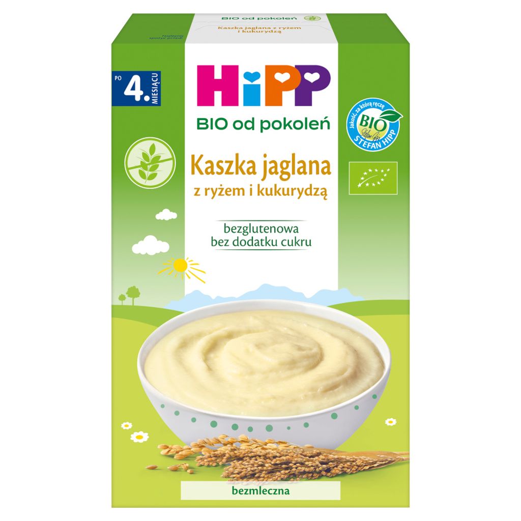 HippBuchweizenbrei mit Reis und Mais nach 4 Monaten 200 G Produktbild 
