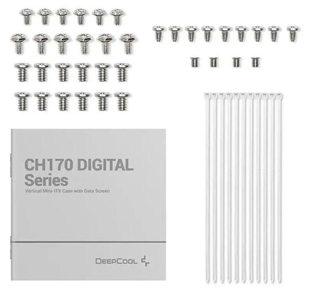 DeepCool R-CH170-WHNPI0D-G-1, Tower, PC, Bílá, Mini-ATX, Obrázek produktu 