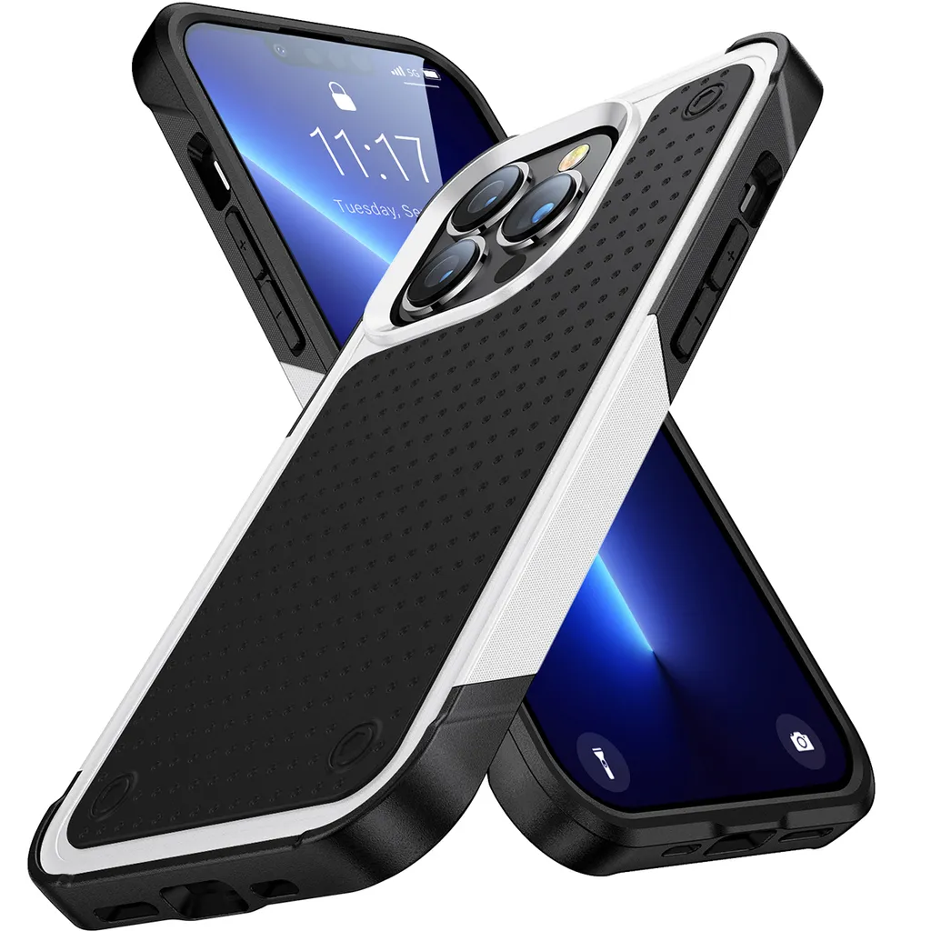 SORAKA Custodia per iPhone 12 Pro Max con cavalletto ad anello e placca di metallo Cover rigida per PC Paraurti in morbido TPU Slim fit Custodia robusta Custodia protettiva antiurto