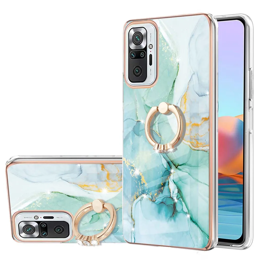 Custodia Marmo Xiaomi Redmi Note 10 Pro Anello - Pratica e Bella